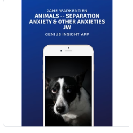 Animals -- Separation Anxiety & Other Anxieties | Genius Insight | Jane Warkentien