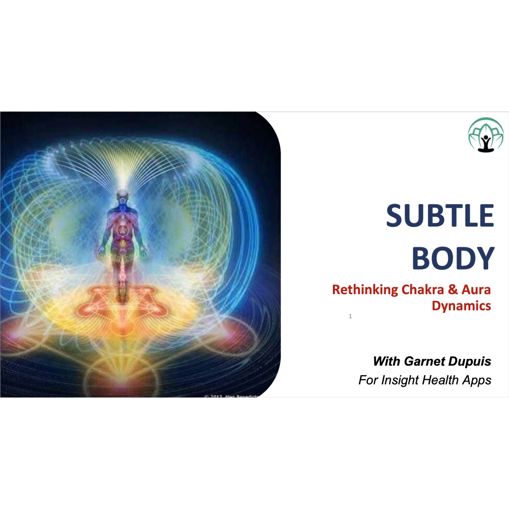 (Online Training) Subtle Body Chakra and Aura Dynamics 