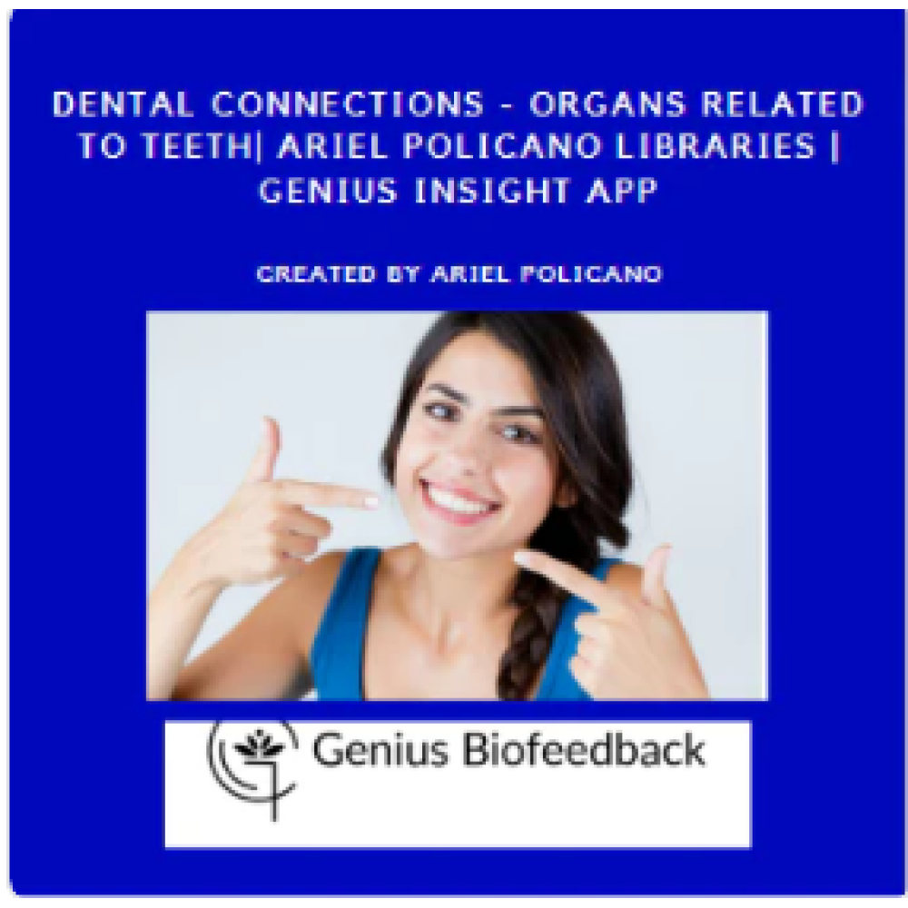 Dental Connections - Organs Related to Teeth| Ariel Policano Libraries | Genius Insight App