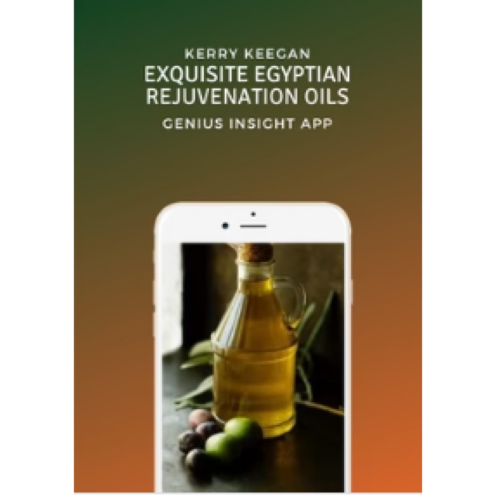 Exquisite Egyptian Rejuvenation Oils | Kerry Keegan | Custom Panel