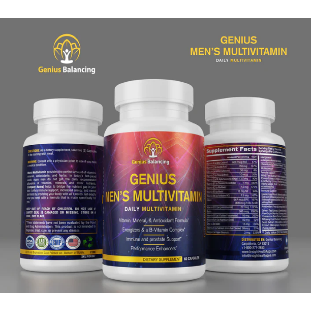 Genius Balancing Men's Ultra Multivitamin