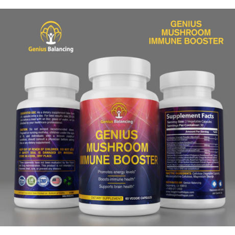 Genius Balancing Mushroom Immune Booster