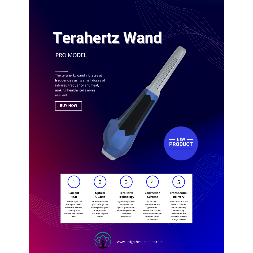 Quantum Terahertz PRO 1250 Watt Wand