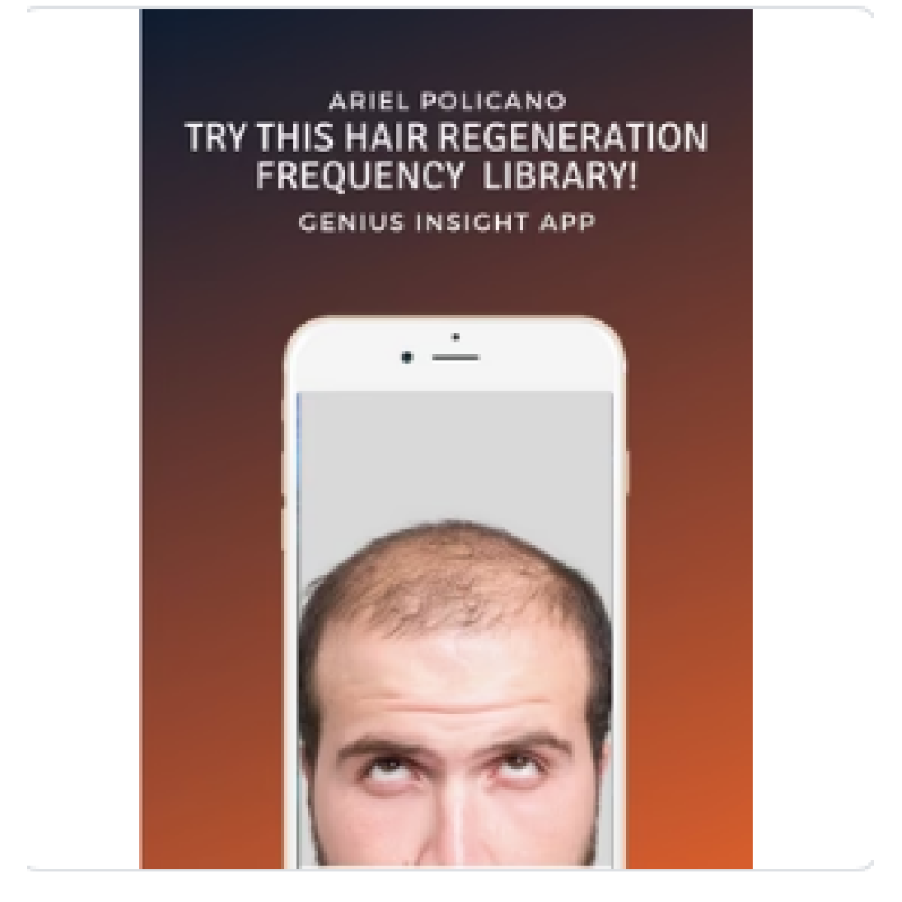Try this Hair Regeneration Frequency  library | Ariel Policano
